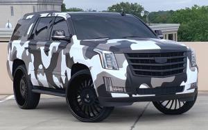 Cadillac Escalade on Forgiato Wheels (Andata) 2019 года